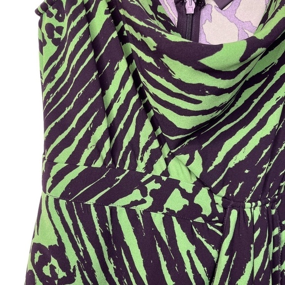 GABRIELLE UNION and New York & Company Sleeveless Draped Neck Dress Size Small - Picture 14 of 16